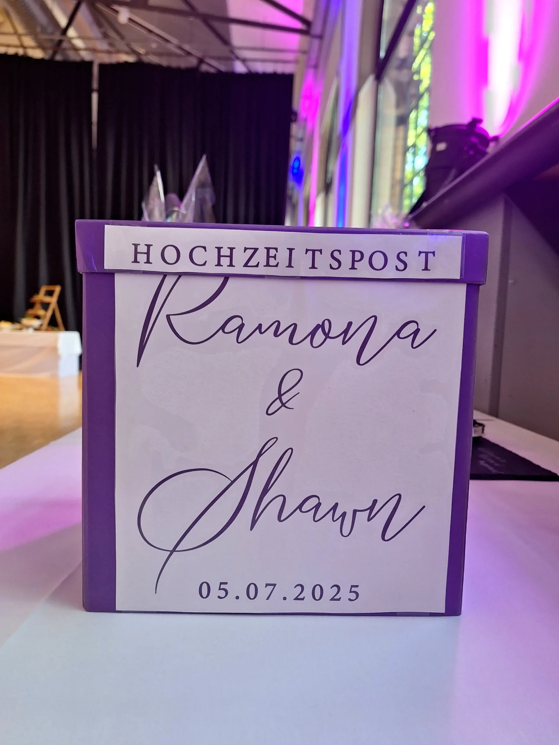 deutsch-amerikanische Trauung